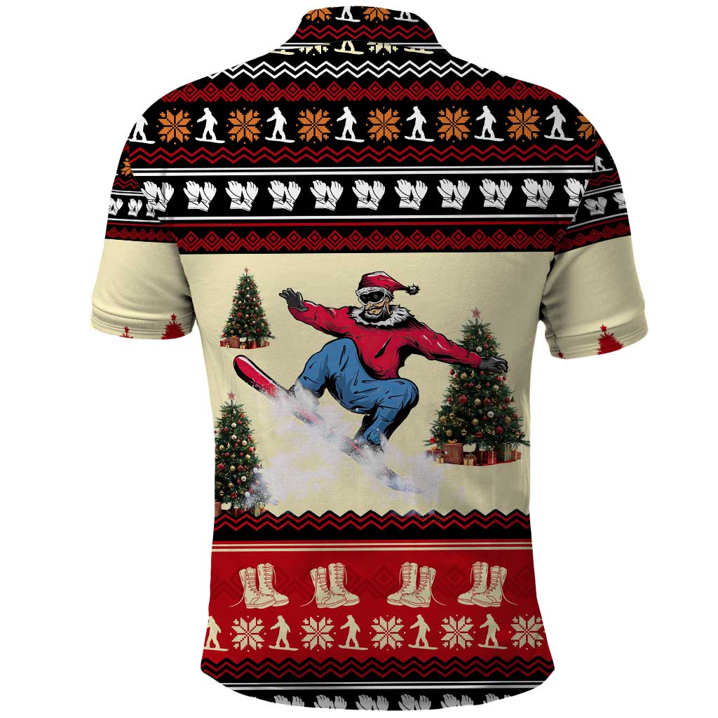 All I Want For Christmas Is Skiing Christmas Polo Shirt Xmas Holiday Patterns - Wonder Print Shop