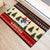 All I Want For Christmas Is Skiing Christmas Rubber Doormat Xmas Holiday Patterns - Wonder Print Shop