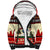 All I Want For Christmas Is Skiing Christmas Sherpa Hoodie Xmas Holiday Patterns - Wonder Print Shop