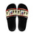 All I Want For Christmas Is Skiing Christmas Slide Sandals Xmas Holiday Patterns - Wonder Print Shop
