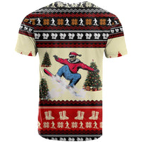 All I Want For Christmas Is Skiing Christmas T Shirt Xmas Holiday Patterns - Wonder Print Shop