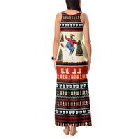 All I Want For Christmas Is Skiing Christmas Tank Maxi Dress Xmas Holiday Patterns - Wonder Print Shop