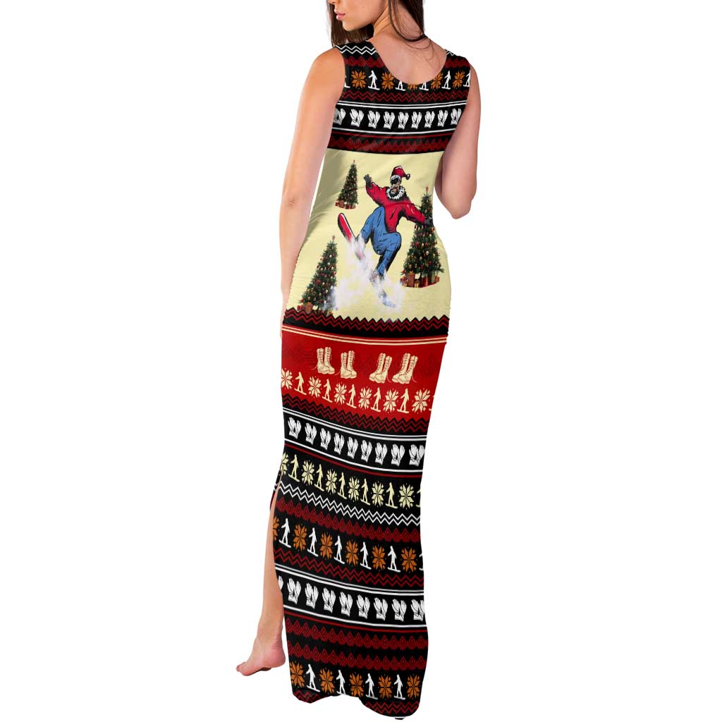 All I Want For Christmas Is Skiing Christmas Tank Maxi Dress Xmas Holiday Patterns - Wonder Print Shop