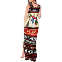 All I Want For Christmas Is Skiing Christmas Tank Maxi Dress Xmas Holiday Patterns - Wonder Print Shop