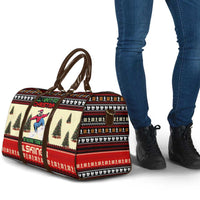 All I Want For Christmas Is Skiing Christmas Travel Bag Xmas Holiday Patterns - Wonder Print Shop
