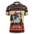 All I Want For Christmas Is Skiing Christmas Zipper Polo Shirt Xmas Holiday Patterns - Wonder Print Shop