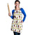 Amazing Bigfoot Christmas Apron Xmas Holiday Patterns - Wonder Print Shop