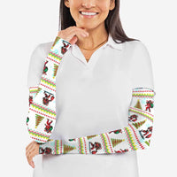 Amazing Bigfoot Christmas Arm Sleeves Xmas Holiday Patterns - Wonder Print Shop