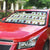 Amazing Bigfoot Christmas Auto Sun Shade Xmas Holiday Patterns - Wonder Print Shop