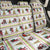 Amazing Bigfoot Christmas Back Car Seat Cover Xmas Holiday Patterns - Wonder Print Shop