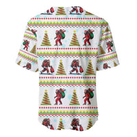 Amazing Bigfoot Christmas Baseball Jersey Xmas Holiday Patterns - Wonder Print Shop