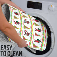 Amazing Bigfoot Christmas Bathroom Set Xmas Holiday Patterns - Wonder Print Shop