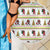 Amazing Bigfoot Christmas Beach Blanket Xmas Holiday Patterns - Wonder Print Shop