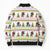 Amazing Bigfoot Christmas Bomber Puffer Jacket Xmas Holiday Patterns - Wonder Print Shop
