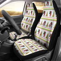 Amazing Bigfoot Christmas Car Seat Cover Xmas Holiday Patterns - Wonder Print Shop