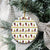 Amazing Bigfoot Christmas Ceramic Ornament Xmas Holiday Patterns - Wonder Print Shop