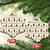 Amazing Bigfoot Christmas Ceramic Ornament Xmas Holiday Patterns - Wonder Print Shop