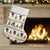 Amazing Bigfoot Christmas Stocking Xmas Holiday Patterns - Wonder Print Shop