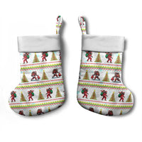 Amazing Bigfoot Christmas Stocking Xmas Holiday Patterns - Wonder Print Shop