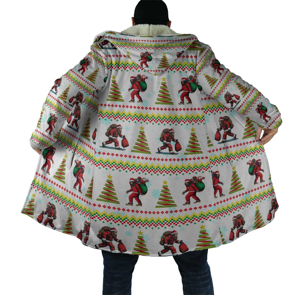 Amazing Bigfoot Christmas Cloak Xmas Holiday Patterns - Wonder Print Shop