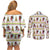 Amazing Bigfoot Christmas Couples Matching Off Shoulder Short Dress and Long Sleeve Button Shirt Xmas Holiday Patterns - Wonder Print Shop