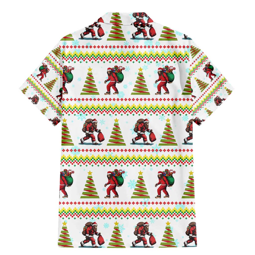 Amazing Bigfoot Christmas Family Matching Mermaid Dress and Hawaiian Shirt Xmas Holiday Patterns - Wonder Print Shop