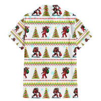 Amazing Bigfoot Christmas Family Matching Mermaid Dress and Hawaiian Shirt Xmas Holiday Patterns - Wonder Print Shop