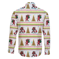 Amazing Bigfoot Christmas Family Matching Mermaid Dress and Hawaiian Shirt Xmas Holiday Patterns - Wonder Print Shop