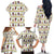 Amazing Bigfoot Christmas Family Matching Off The Shoulder Long Sleeve Dress and Hawaiian Shirt Xmas Holiday Patterns - Wonder Print Shop