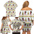 Amazing Bigfoot Christmas Family Matching Off Shoulder Short Dress and Hawaiian Shirt Xmas Holiday Patterns - Wonder Print Shop