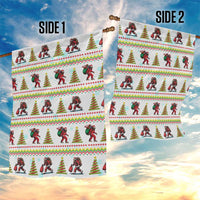 Amazing Bigfoot Christmas Garden Flag Xmas Holiday Patterns - Wonder Print Shop