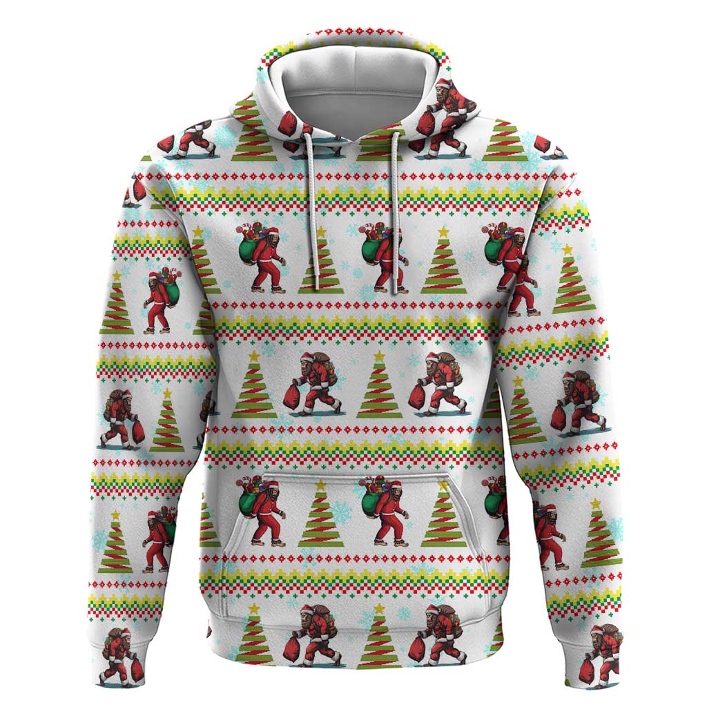 Amazing Bigfoot Christmas Hoodie Xmas Holiday Patterns - Wonder Print Shop