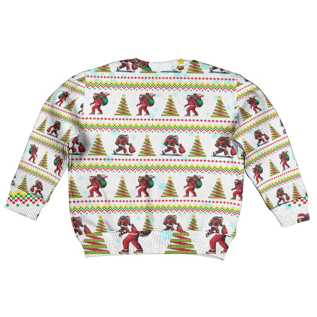 Amazing Bigfoot Christmas Kid Ugly Christmas Sweater Xmas Holiday Patterns - Wonder Print Shop