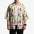 Amazing Bigfoot Christmas Kimono Xmas Holiday Patterns - Wonder Print Shop