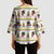 Amazing Bigfoot Christmas Kimono Sleeve Blouse Xmas Holiday Patterns - Wonder Print Shop