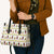 Amazing Bigfoot Christmas Leather Bag Xmas Holiday Patterns - Wonder Print Shop