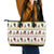 Amazing Bigfoot Christmas Leather Tote Bag Xmas Holiday Patterns - Wonder Print Shop