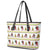 Amazing Bigfoot Christmas Leather Tote Bag Xmas Holiday Patterns - Wonder Print Shop