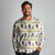Amazing Bigfoot Christmas Long Sleeve Polo Shirt Xmas Holiday Patterns - Wonder Print Shop