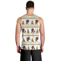 Amazing Bigfoot Christmas Men Tank Top Xmas Holiday Patterns - Wonder Print Shop
