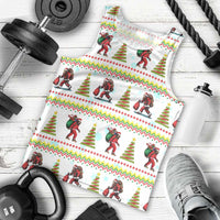 Amazing Bigfoot Christmas Men Tank Top Xmas Holiday Patterns - Wonder Print Shop