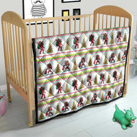 Amazing Bigfoot Christmas Quilt Xmas Holiday Patterns - Wonder Print Shop