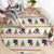 Amazing Bigfoot Christmas Round Carpet Xmas Holiday Patterns - Wonder Print Shop