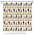 Amazing Bigfoot Christmas Shower Curtain Xmas Holiday Patterns - Wonder Print Shop