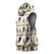 Amazing Bigfoot Christmas Sleeveless Hoodie Xmas Holiday Patterns - Wonder Print Shop