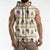 Amazing Bigfoot Christmas Sleeveless Zip Hoodie Xmas Holiday Patterns - Wonder Print Shop