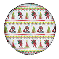 Amazing Bigfoot Christmas Spare Tire Cover Xmas Holiday Patterns - Wonder Print Shop