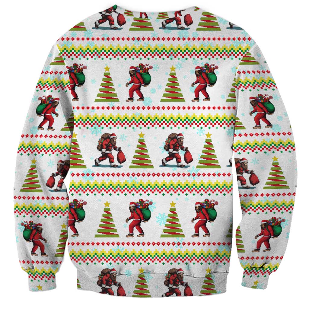 Amazing Bigfoot Christmas Sweatshirt Xmas Holiday Patterns - Wonder Print Shop