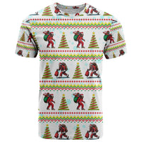 Amazing Bigfoot Christmas T Shirt Xmas Holiday Patterns - Wonder Print Shop