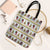 Amazing Bigfoot Christmas Tote Bag Xmas Holiday Patterns - Wonder Print Shop